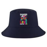 Happy Easter Gamers Love Easter Eggs Bunny Video Game Controller Cool Comfort Performance Bucket Hat