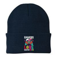 Happy Easter Gamers Love Easter Eggs Bunny Video Game Controller Beanie