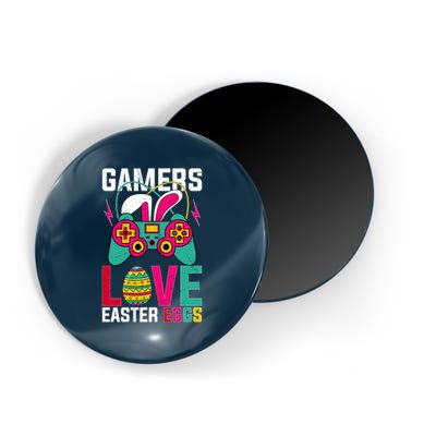 Happy Easter Gamers Love Easter Eggs Bunny Video Game Controller Magnet