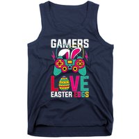 Happy Easter Gamers Love Easter Eggs Bunny Video Game Controller Tank Top