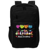 Happy Everything Gnomes Every Seasons All Year Tree Impact Tech Backpack