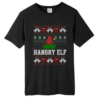 Hangry Elf Great Gift Tall Fusion ChromaSoft Performance T-Shirt