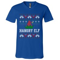 Hangry Elf Great Gift V-Neck T-Shirt