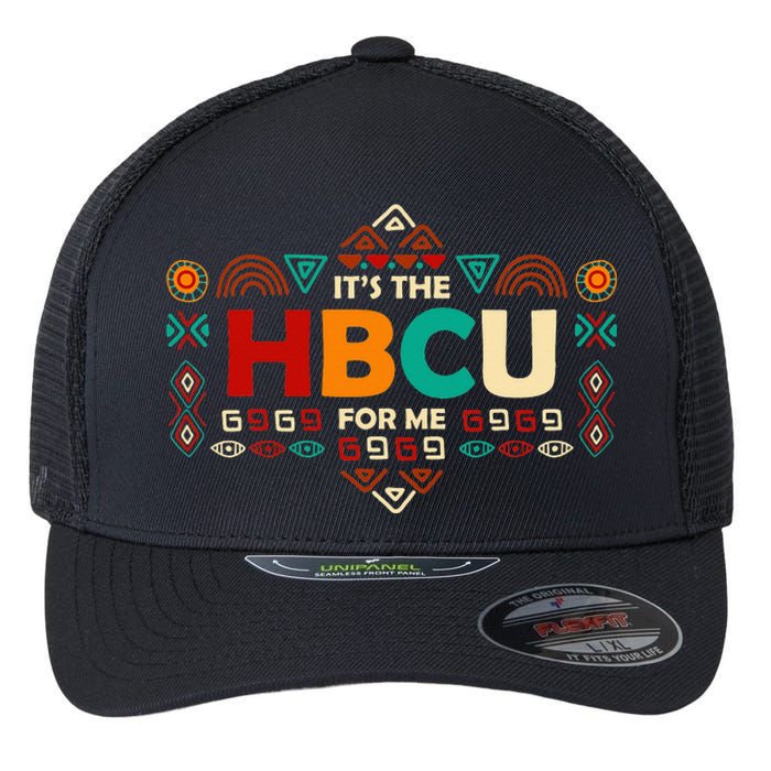 HBCU Educated Grad Historical Black College Alumni School Flexfit Unipanel Trucker Cap