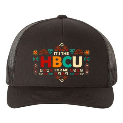 HBCU Educated Grad Historical Black College Alumni School Yupoong Adult 5-Panel Trucker Hat