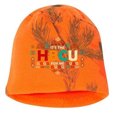 HBCU Educated Grad Historical Black College Alumni School Kati - Camo Knit Beanie