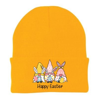 Happy Easter Gnome Holiday Cute Gift Knit Cap Winter Beanie