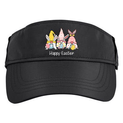 Happy Easter Gnome Holiday Cute Gift Adult Drive Performance Visor