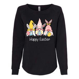 Happy Easter Gnome Holiday Cute Gift Womens California Wash Sweatshirt