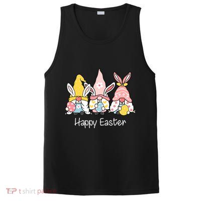 Happy Easter Gnome Holiday Cute Gift PosiCharge Competitor Tank