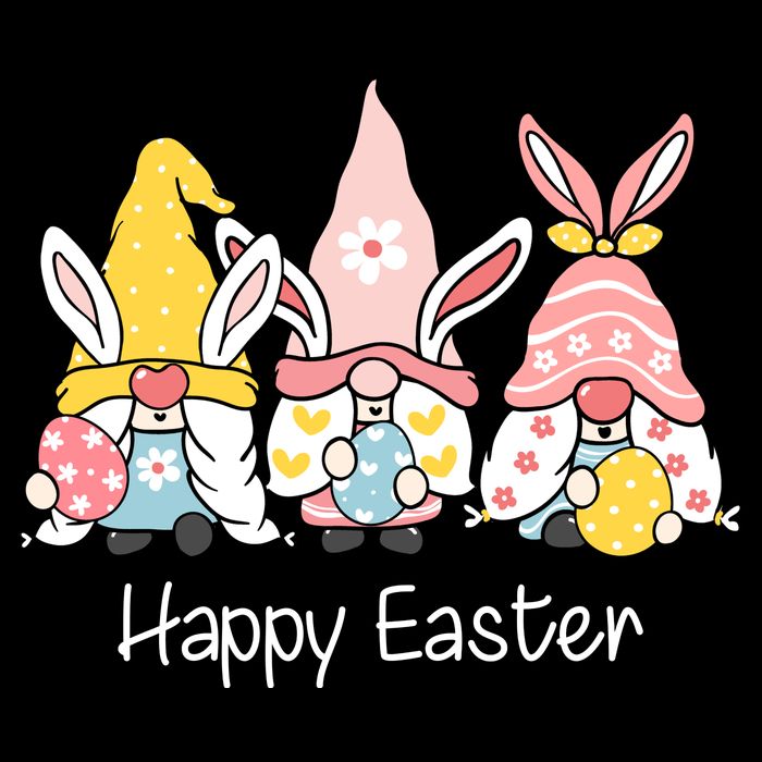 Happy Easter Gnome Holiday Cute Gift Visor