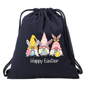 Happy Easter Gnome Holiday Cute Gift Drawstring Bag