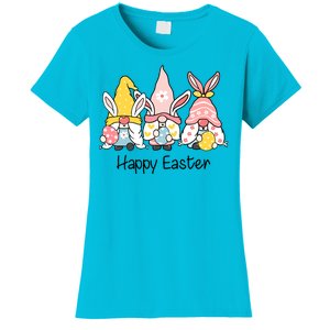 Happy Easter Gnome Holiday Cute Gift Women's T-Shirt