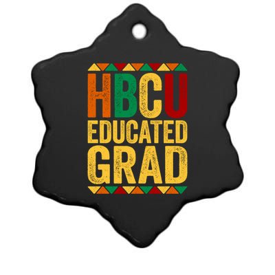 Hbcu Educated Grad Gift Historical Black College Alumni Gift Ceramic Star Ornament