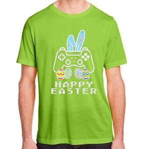 Happy Easter Game Controller Bunny Eggs Gamer Adult ChromaSoft Performance T-Shirt