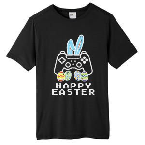 Happy Easter Game Controller Bunny Eggs Gamer Tall Fusion ChromaSoft Performance T-Shirt