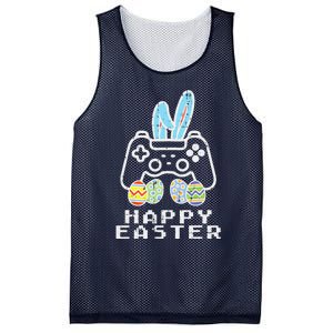 Happy Easter Game Controller Bunny Eggs Gamer Mesh Reversible Basketball Jersey Tank