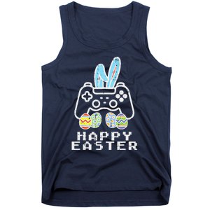 Happy Easter Game Controller Bunny Eggs Gamer Tank Top