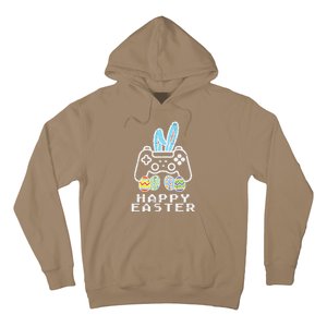 Happy Easter Game Controller Bunny Eggs Gamer Hoodie