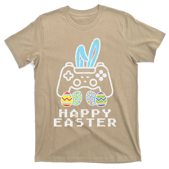 Happy Easter Game Controller Bunny Eggs Gamer T-Shirt