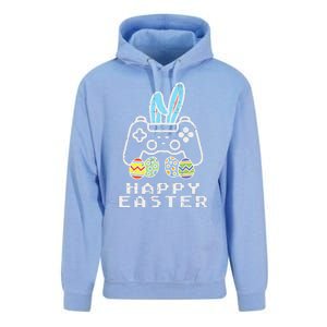 Happy Easter Game Controller Bunny Eggs Gamer Unisex Surf Hoodie