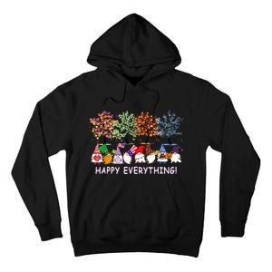 Happy Everything Gnomies Gnomes Holidays Christmas Xmas Tall Hoodie