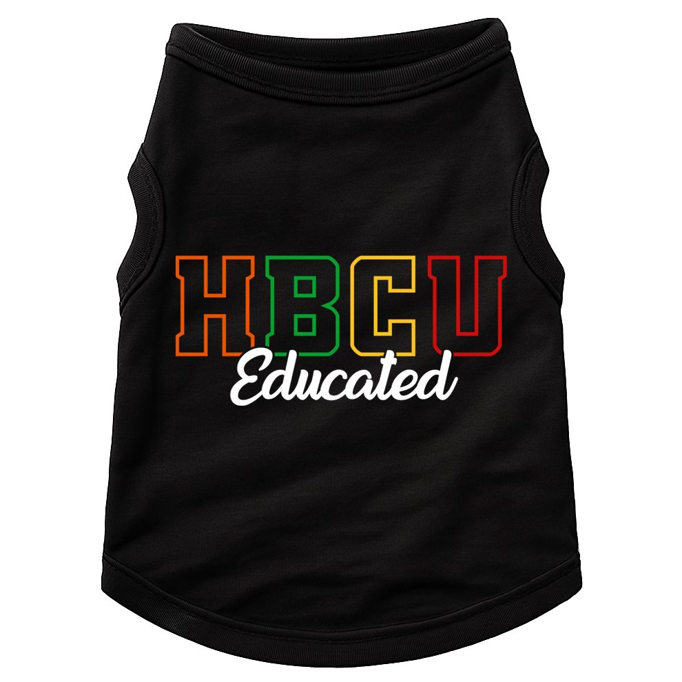 HBCU Educated Grad Historical Black College Alumni School Doggie Tank