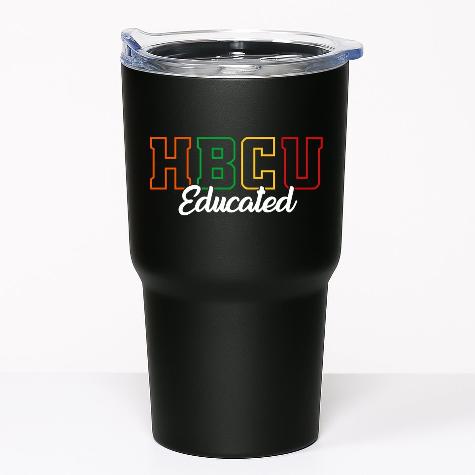 HBCU Educated Grad Historical Black College Alumni School Tumbler