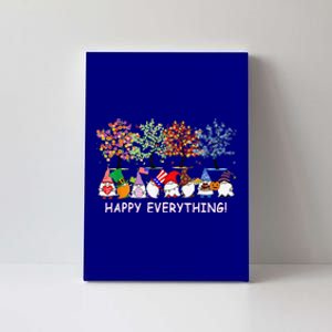 Happy Everything Gnomies Gnomes Holidays Christmas Xmas Canvas