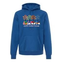 Happy Everything Gnomies Gnomes Holidays Christmas Xmas Premium Hoodie