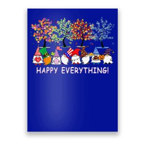 Happy Everything Gnomies Gnomes Holidays Christmas Xmas Poster