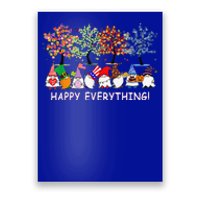 Happy Everything Gnomies Gnomes Holidays Christmas Xmas Poster