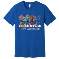 Happy Everything Gnomies Gnomes Holidays Christmas Xmas Premium T-Shirt