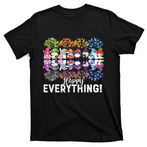 Happy Everything Gnomies Gnomes Holidays Christmas Xmas T-Shirt