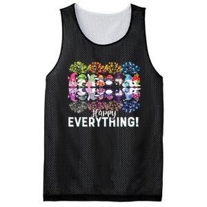 Happy Everything Gnomies Gnomes Holidays Christmas Xmas Mesh Reversible Basketball Jersey Tank