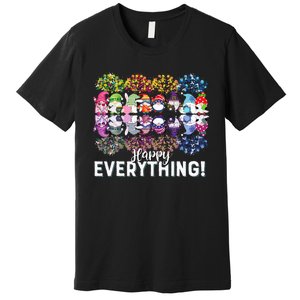 Happy Everything Gnomies Gnomes Holidays Christmas Xmas Premium T-Shirt