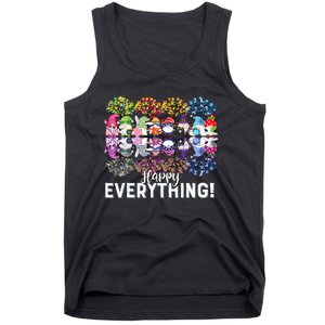 Happy Everything Gnomies Gnomes Holidays Christmas Xmas Tank Top