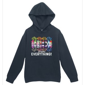 Happy Everything Gnomies Gnomes Holidays Christmas Xmas Urban Pullover Hoodie