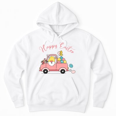 Happy Easter Gnome Truck Holiday Hoodie