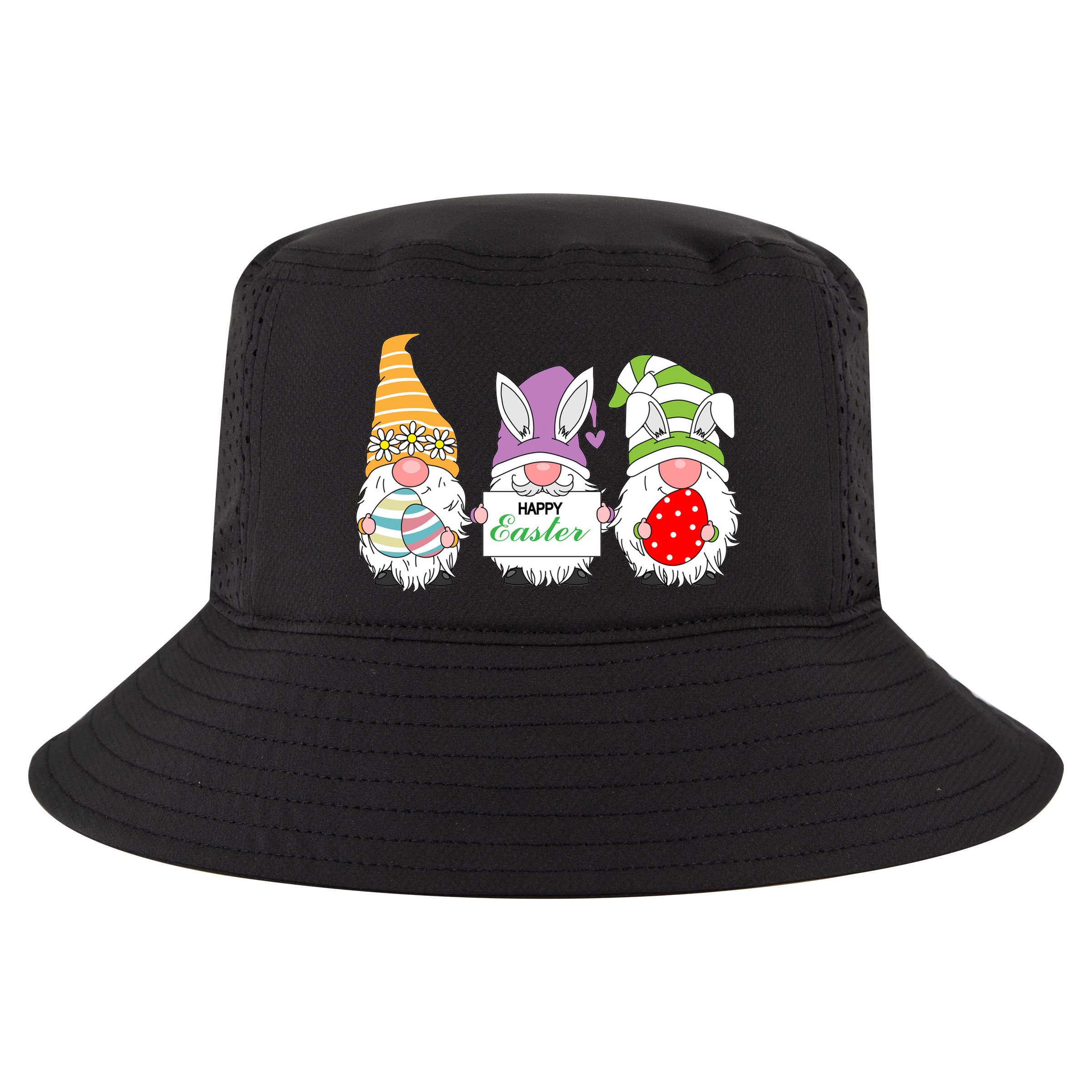 Happy Easter Gnome Cool Comfort Performance Bucket Hat