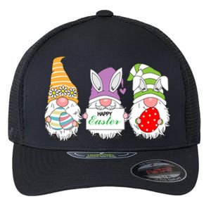 Happy Easter Gnome Flexfit Unipanel Trucker Cap