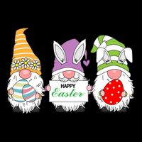 Happy Easter Gnome Cooling Performance Crew T-Shirt