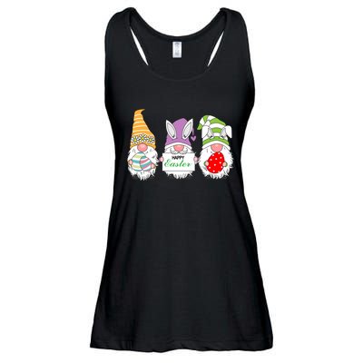 Happy Easter Gnome Ladies Essential Flowy Tank