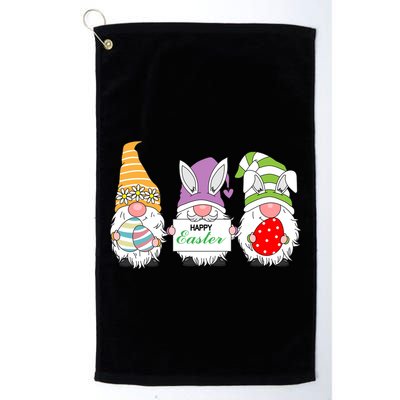 Happy Easter Gnome Golf Towel