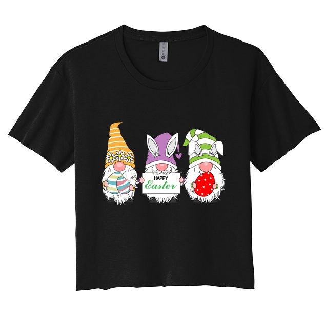 Happy Easter Gnome Crop Top