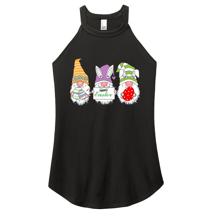 Happy Easter Gnome Women's Perfect Tri Rocker Tank