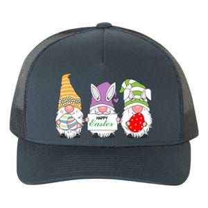 Happy Easter Gnome Yupoong Adult 5-Panel Trucker Hat