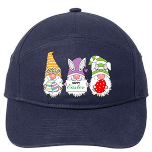 Happy Easter Gnome 7-Panel Snapback Hat