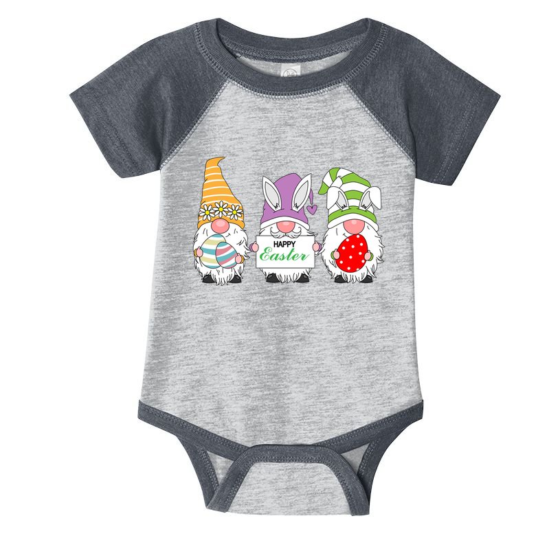Happy Easter Gnome Infant Baby Jersey Bodysuit