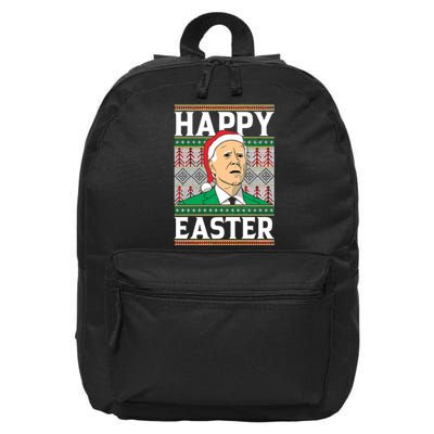 Happy Easter Happy Holidays Merry Christmas 16 in Basic Backpack